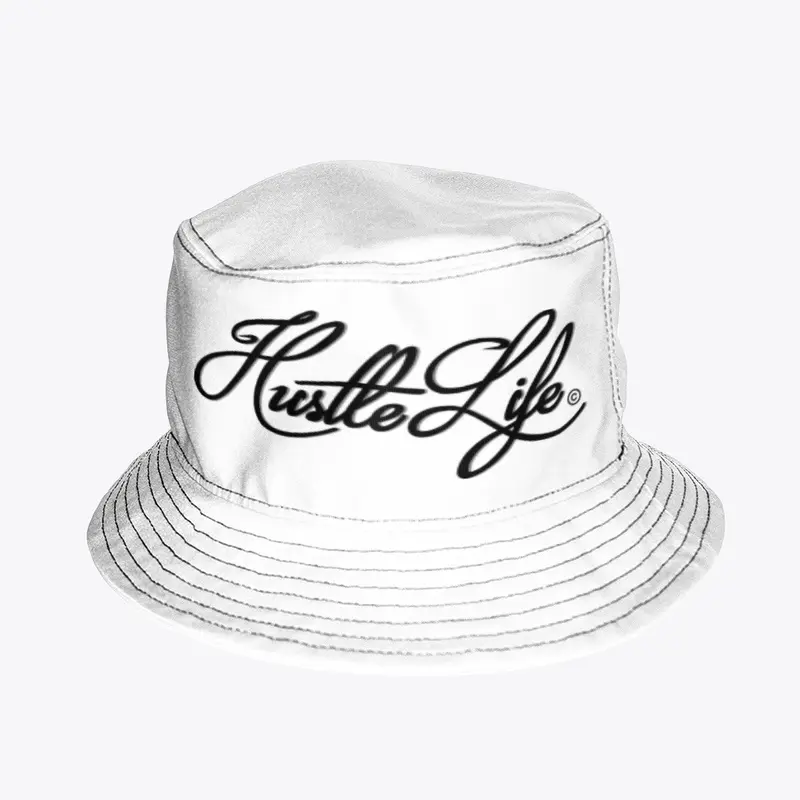 Black Hustle Life Bucket Hat